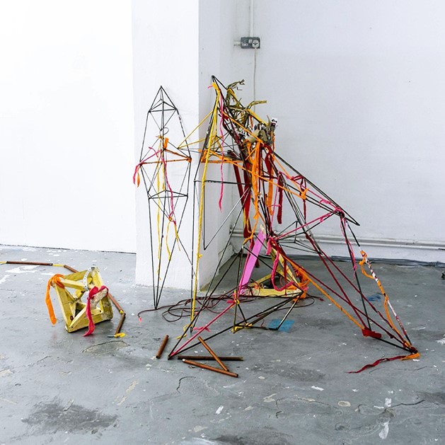 'Satellites and Sea-mines' 2017 Marylyn Molisso