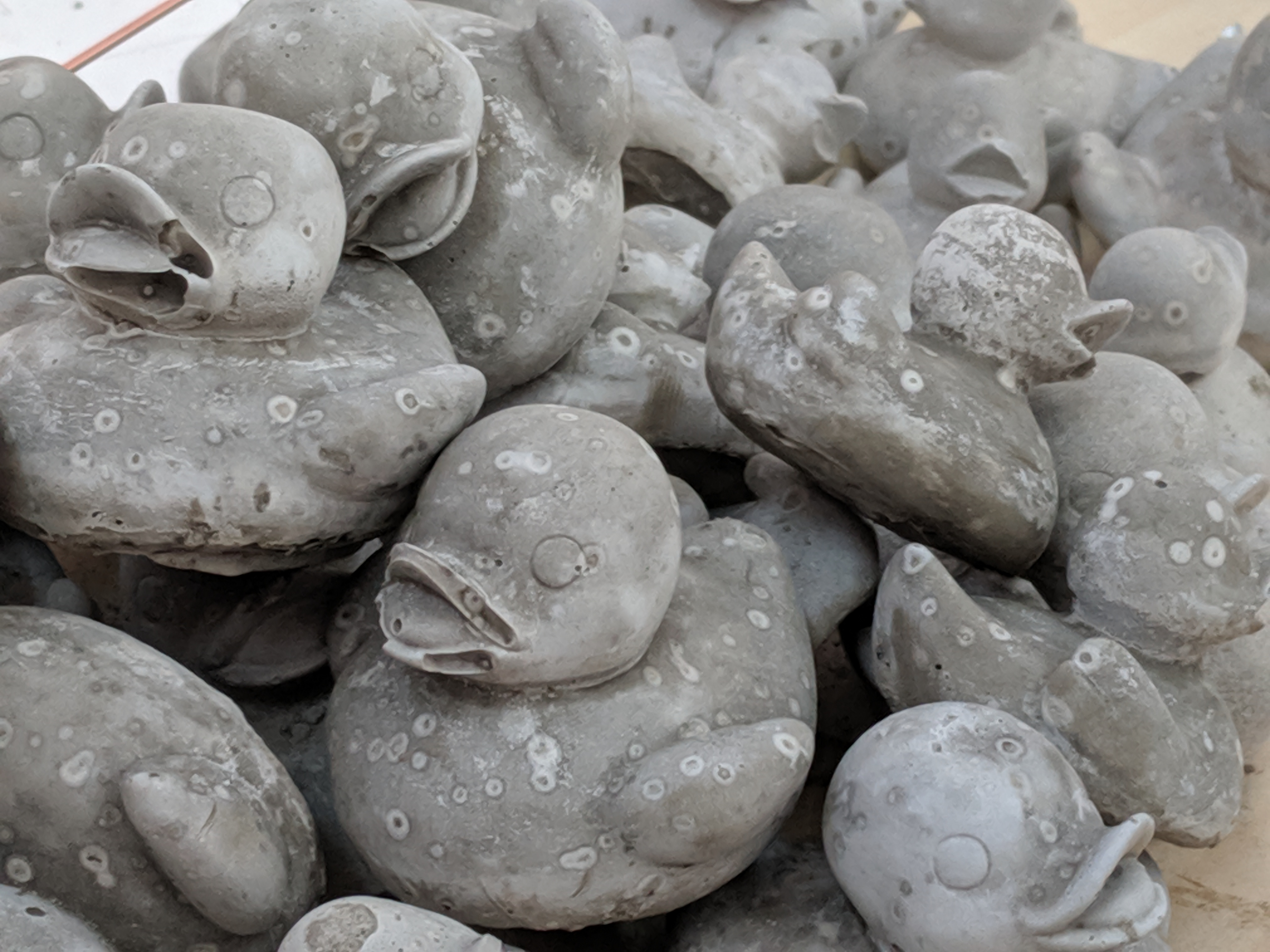 Detail from 'Snap, Crackle, Pop', Tension Fine Art Gallery, 2019