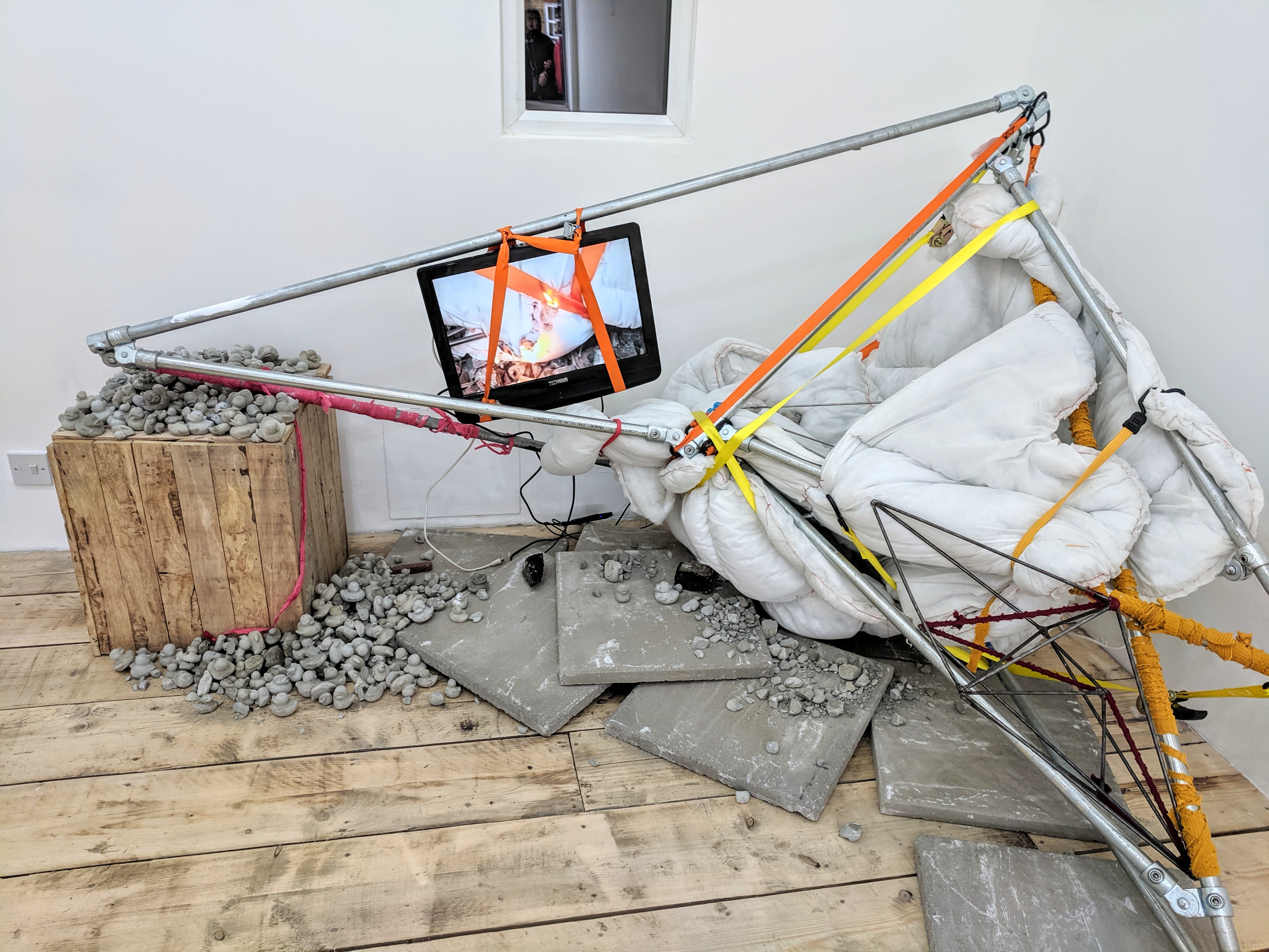 Week two at 'Snap, Crackle, Pop', Tension Fine Art Gallery, 2019