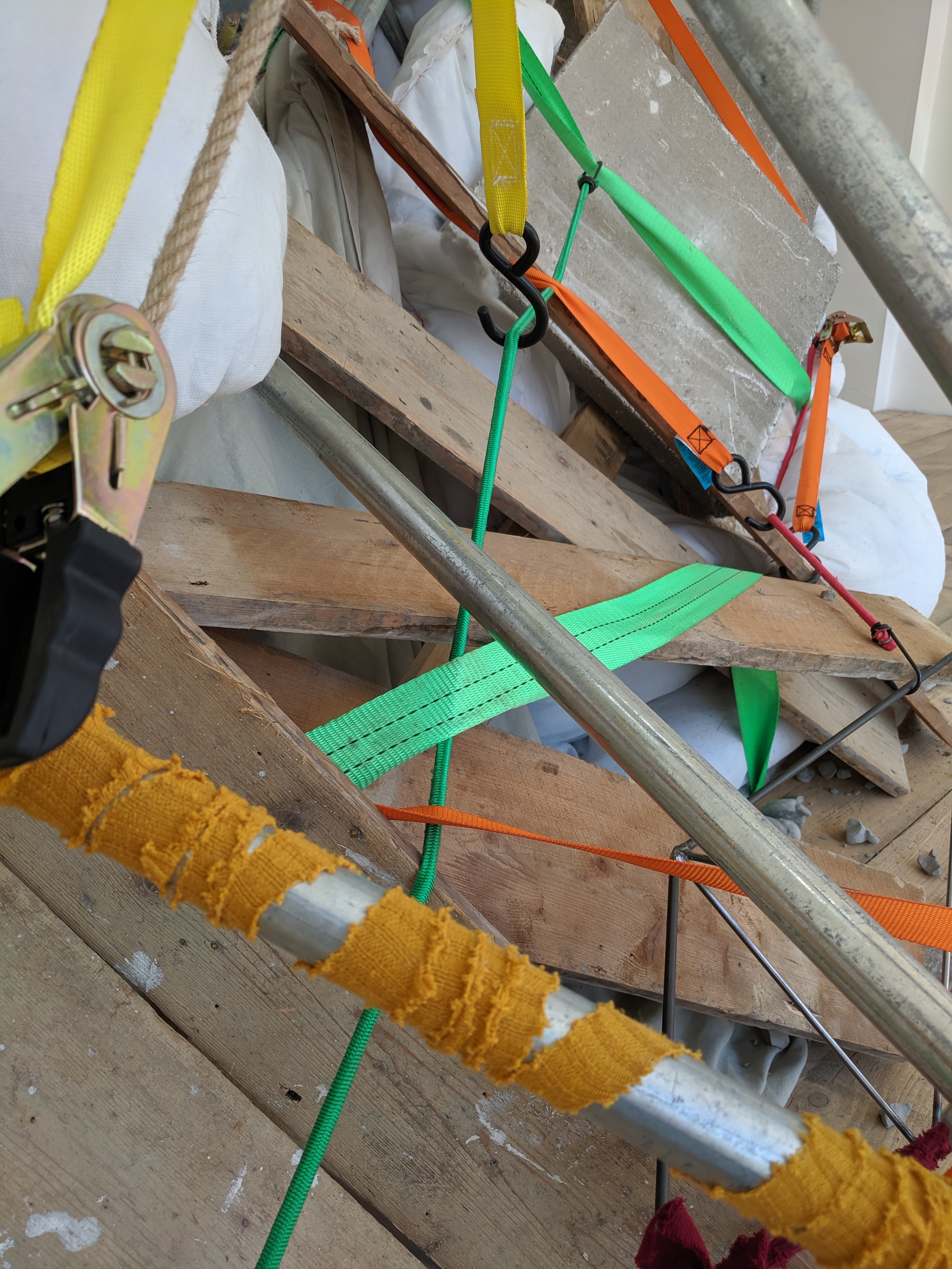 Detail from 'Snap, Crackle, Pop', Tension Fine Art Gallery, 2019